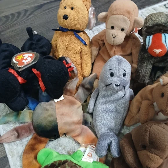 Lot Of 30 Ty Beanie Babies All New With Tags